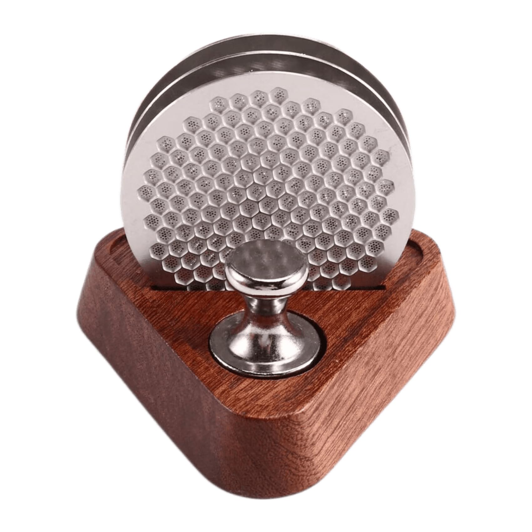 CTRLZS Reusable Filter, Magnetic Storage Base& 3Pcs 53.5mm Espresso Puck Screen for Water Splitter