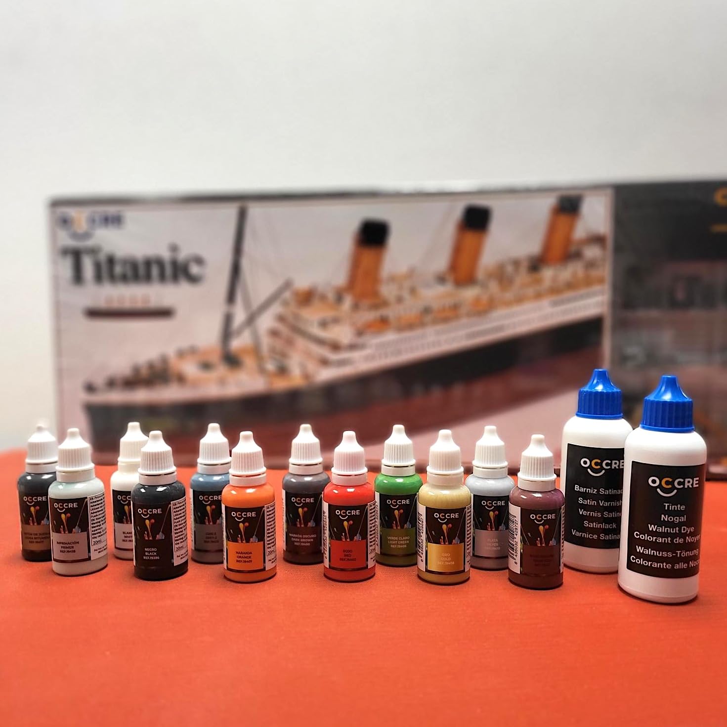 OcCre Premium Acrylic Paint Set for TITANIC ship model - Image 2