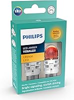 Vista 2 de Philips 1156ALED Ultinon LED (ámbar), paquete de 2