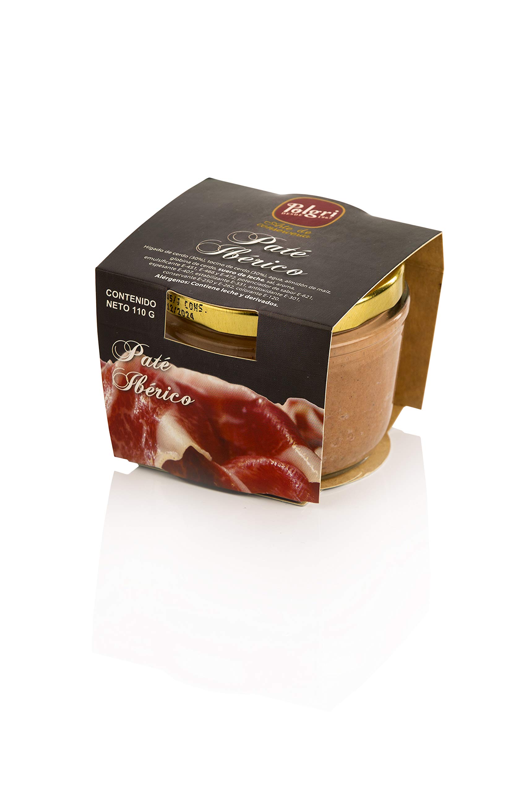 Polgri Paté Ibérico de Cerdo 110 grs. x 3 unds.