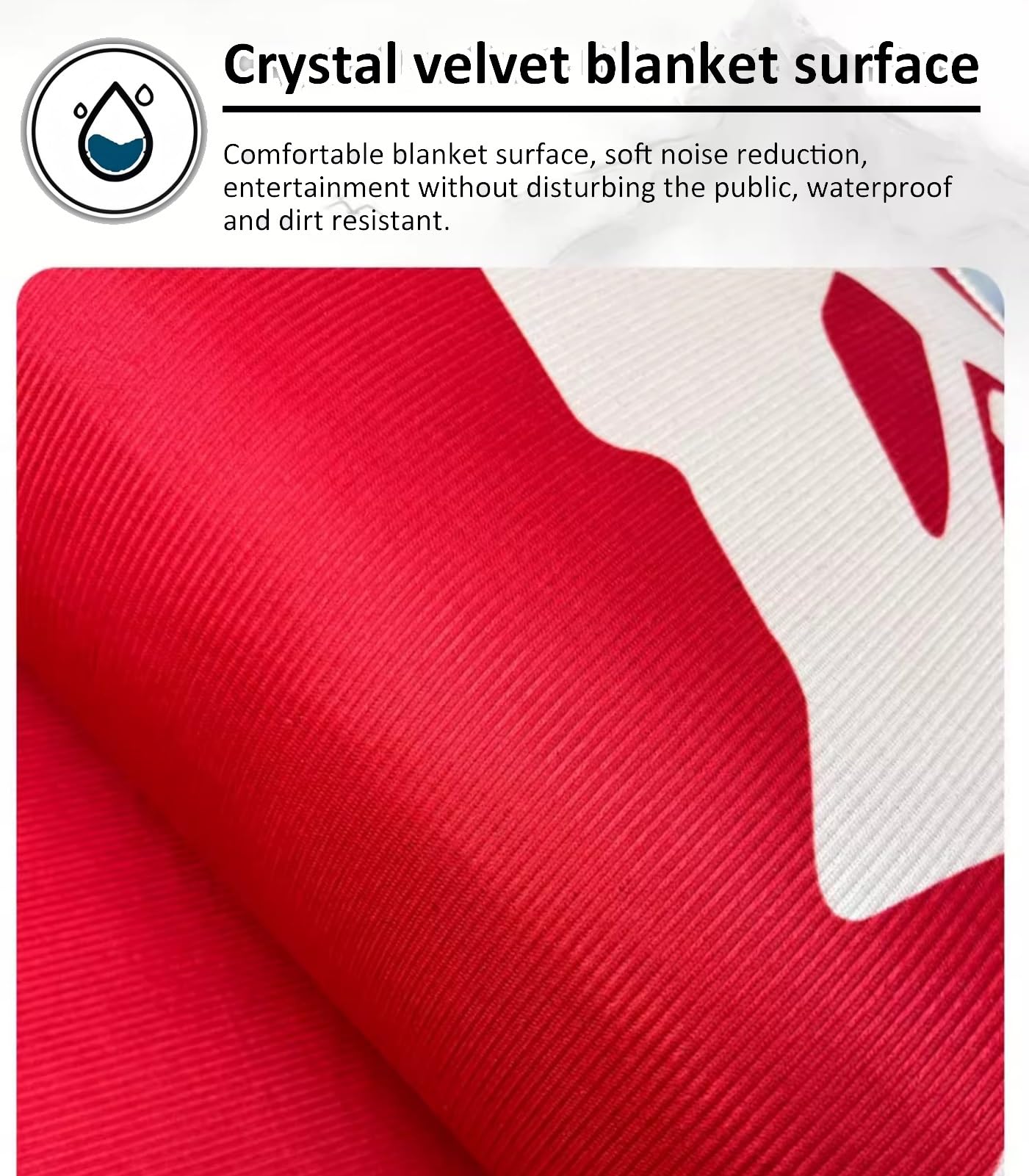 Tapis de Poker, Carré Silencieux et réduction du Bruit(95cm/37.4in)