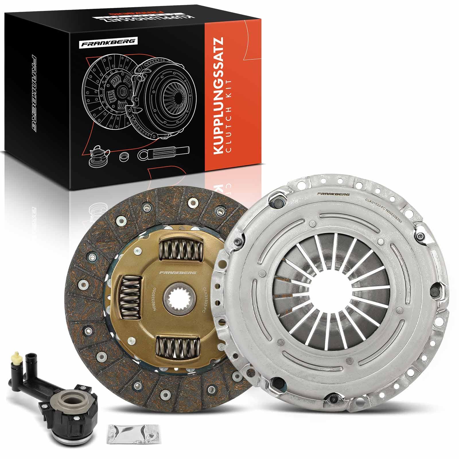 Frankberg Kit de embrague 1837710 | Compatible con: B-Max JK, Fiesta VI CB1 CCN, KA+ FK Reino Unido, Fiesta VI Van