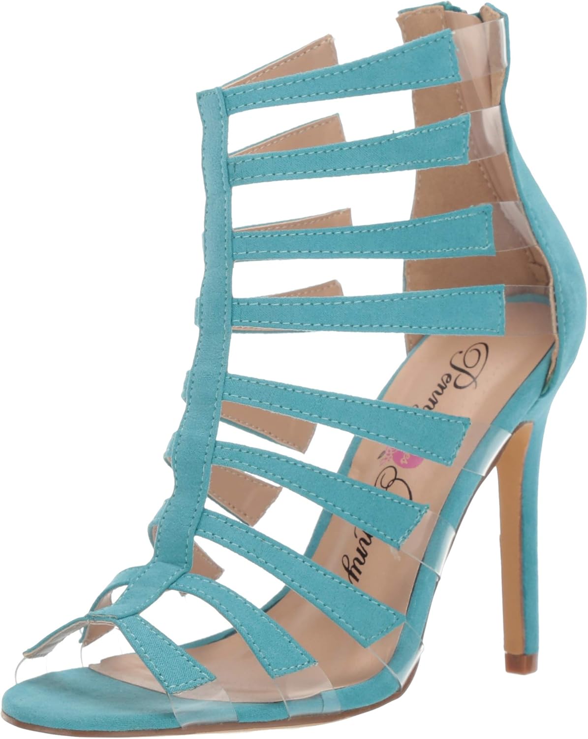Penny Loves Kenny Women's Doremi Pump, Blue Microsuede, 9.5 Wide US