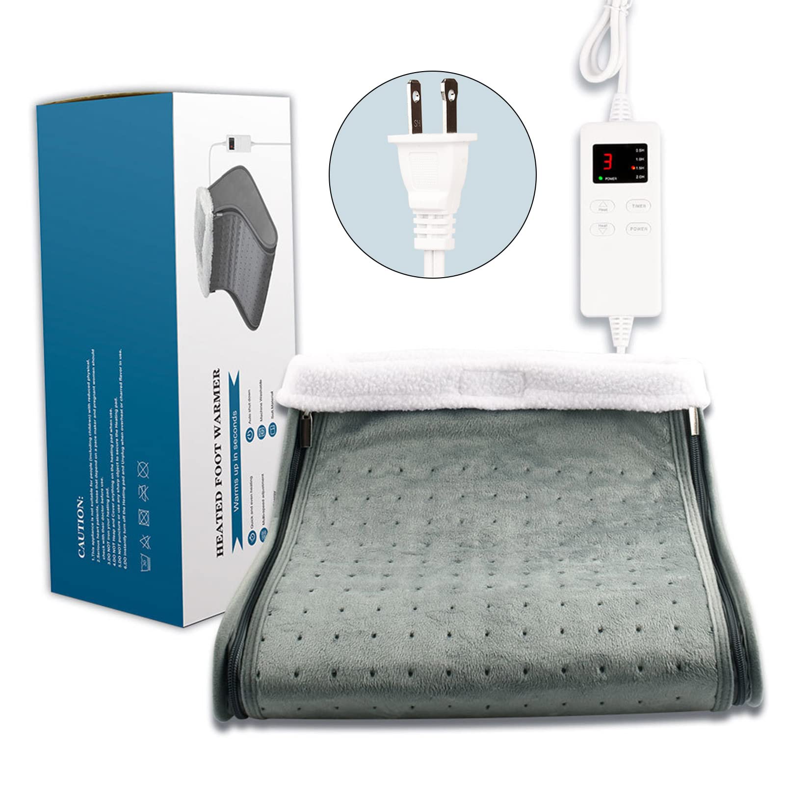 Electric Heated Foot Warmer For Men And Women Fast Heating Pad For Foot  Heater Boots With 6Heating And Time Settings Electric Foot Warmer Blanket  Electric Foot Warmer For Bed Electric Foot Warmer :