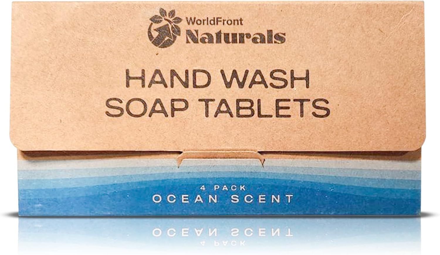 WorldFront Naturals Natural Handwash Foaming Soap Tablets With Fresh