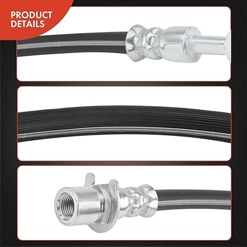 Miniatura 5 de A-Premium Manguera hidráulica de freno trasero para conductor y pasajero compatible con los modelos Ford, Lincoln y Mercury - Fusion 2009-2012, MKZ