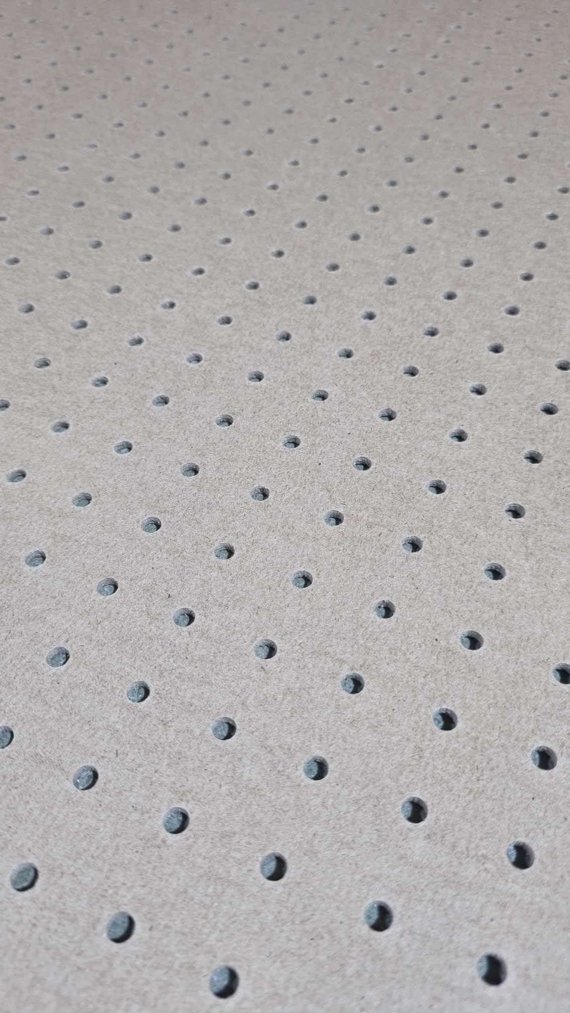 6mm thick pegboard. Shopfitting stock display board Storage and display made easy. (2, 1200 x 600mm)