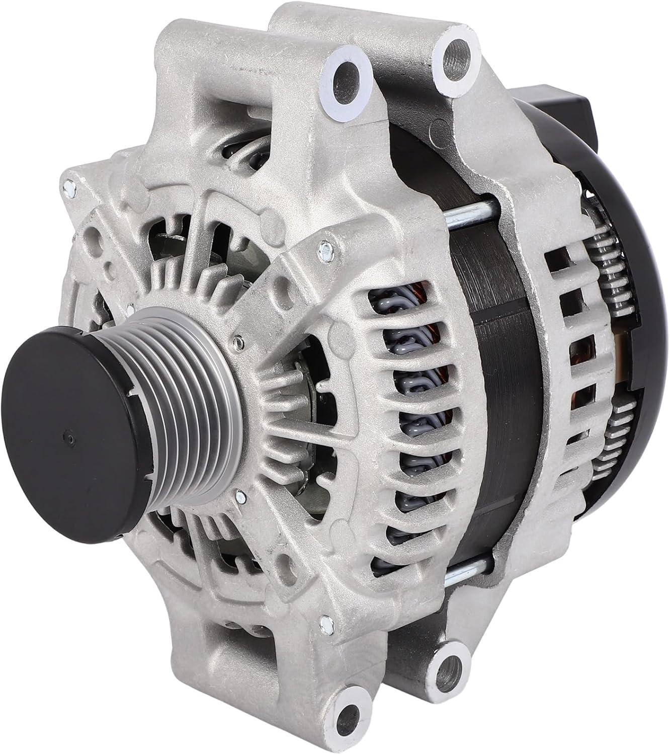 cciyu Alternator A6376 Replacement 2011-2012 for BMW 135i/335i Base 3.0L,2012 for BMW 135i M Sport 3.0L,2012 for BMW 335i Exclusive 3.0L,2011-2012 for BMW 335i xDrive Base 3.0L Replace for 104210-6052