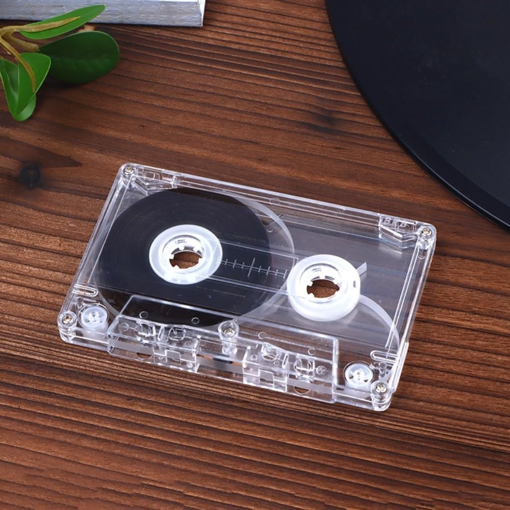Cassette audio magnétique vierge 90 minutes, taille standard, compact 9,9 x 6,3 cm, pour enregistrement vocal et musique