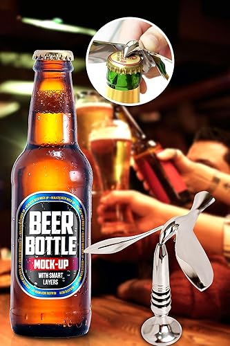 Miniatura 7 de Abridor de botellas creativo del pájaro volador del vaso para la cerveza y las bebidas único abrebotellas fácil
