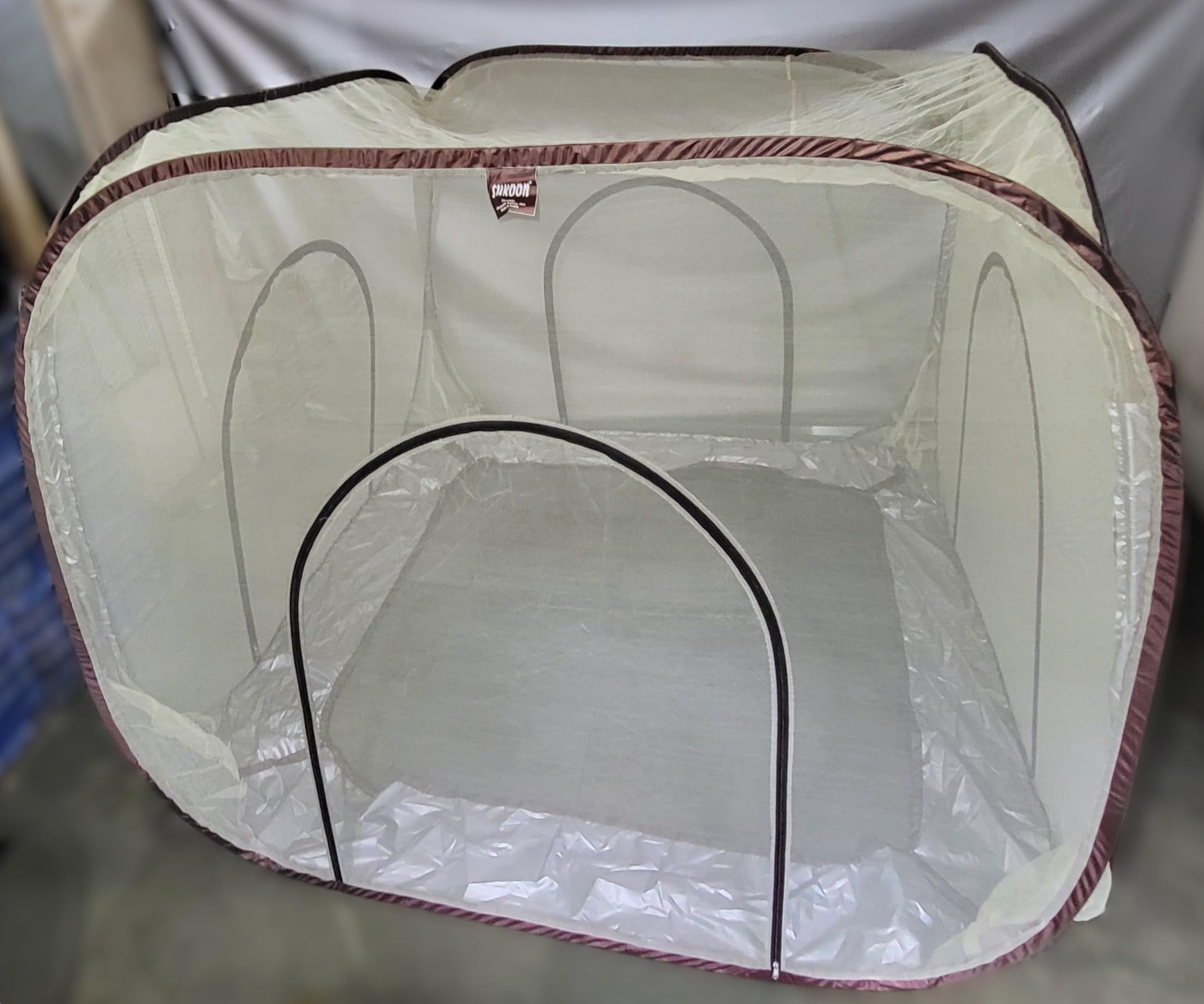 Sukoon Mosquito Net - 6ft x 6.5ft Double Bed Tent -4