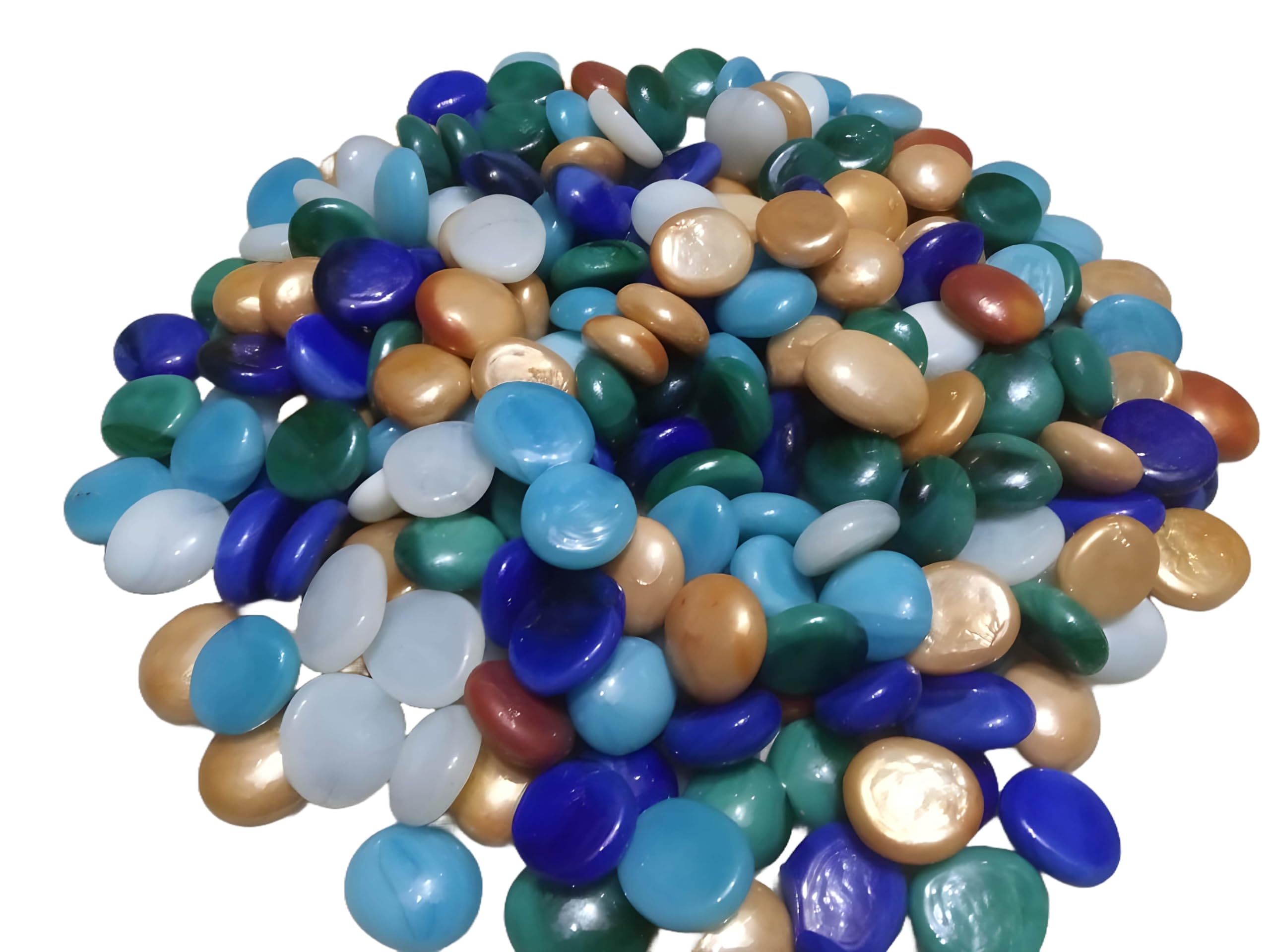STONE HUB Decorative Multi Purpose Round Glass Pebble Stones for Plant Pots Vase Filler Aquarium Home Garden Outdoor Decoration (Multicolor, 450g) (B0CYHFWGJN) Amazon Price History, Amazon Price Tracker
