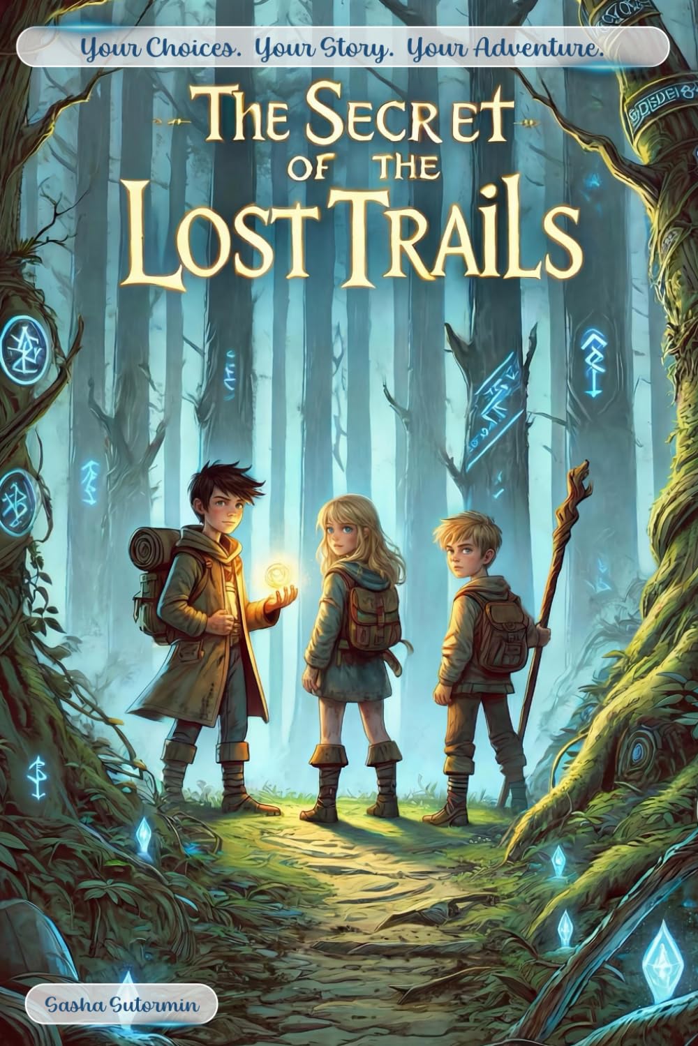 Shape Your Story: Secret of the Lost Trail - Interactive Kids Book with 17 Endings, Choose Your Adventure Fantasy Quest Ages 10-16