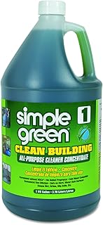 Simple Green Industrial SMP11001 Clean Building All-Purpose Cleaner Concentrate, 1gal Bottle