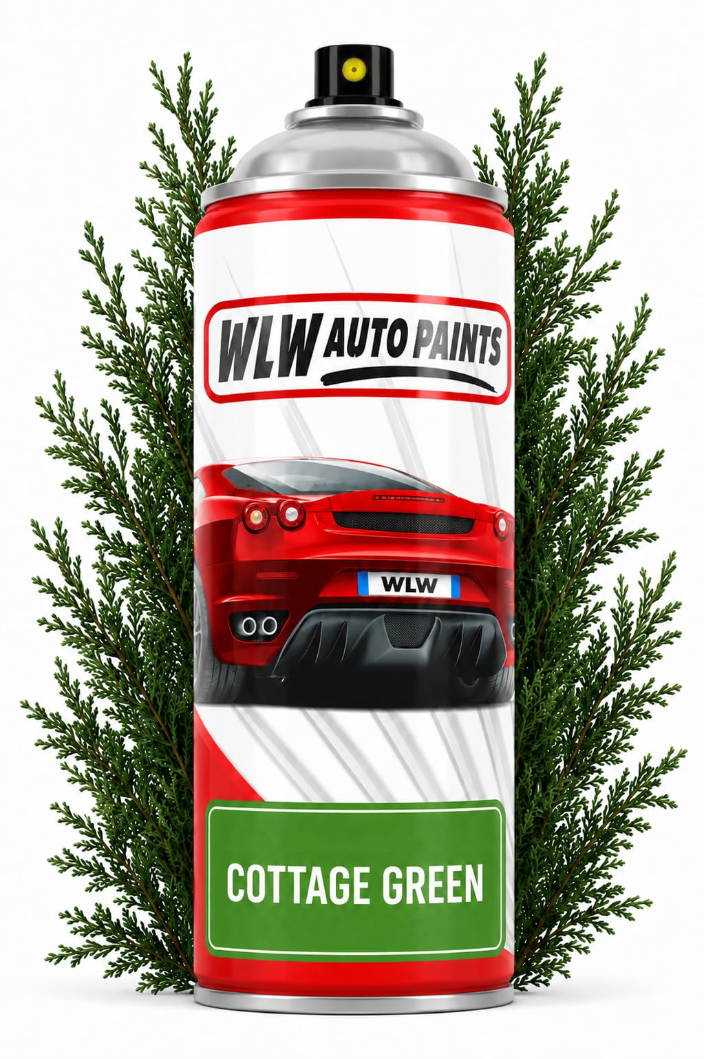 Xtremeauto Dead Plant Reviver Spray Paint 400ml – Green Foliage Aerosol Paint for Dead Shrubs, Hedges, Box Plants & Conifers – Instantly Restores Brown Foliage (Country Cottage Green, 1 Can)