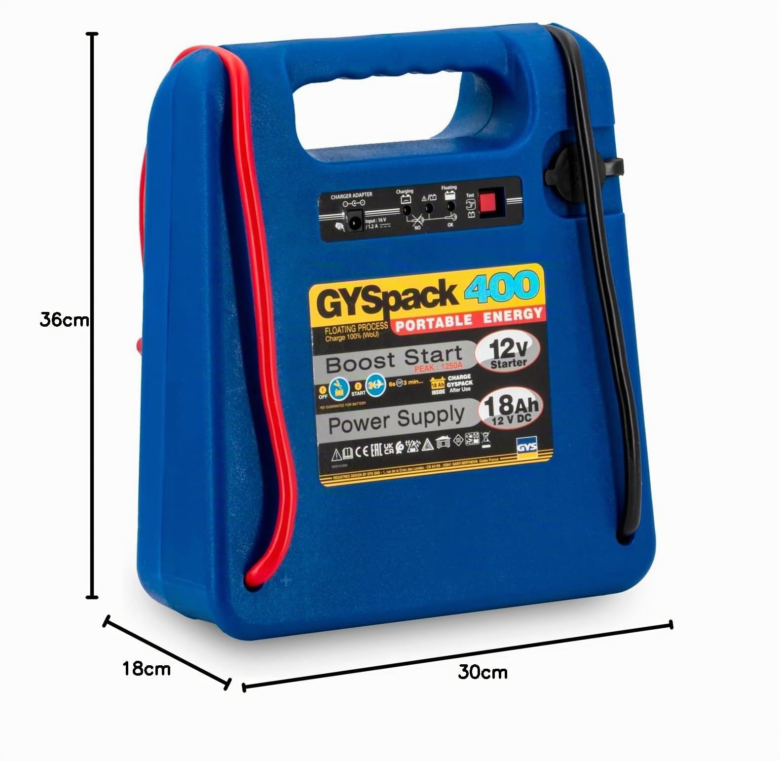 GYS - GYSPACK 400 - Démarreur autonome - 230V