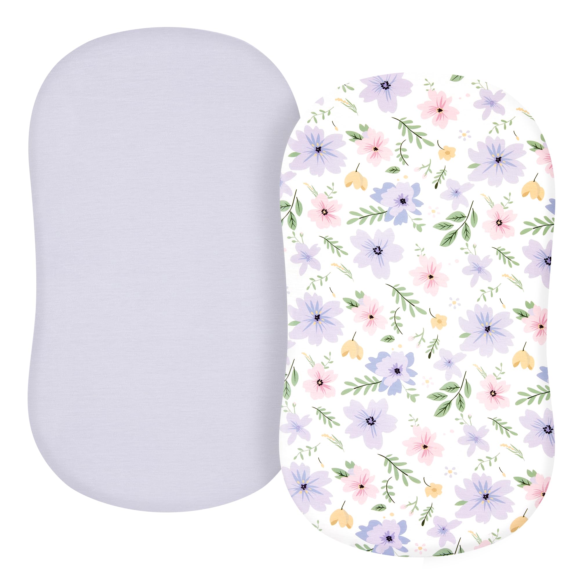TILLYOU 2-Pack Floral Sheets