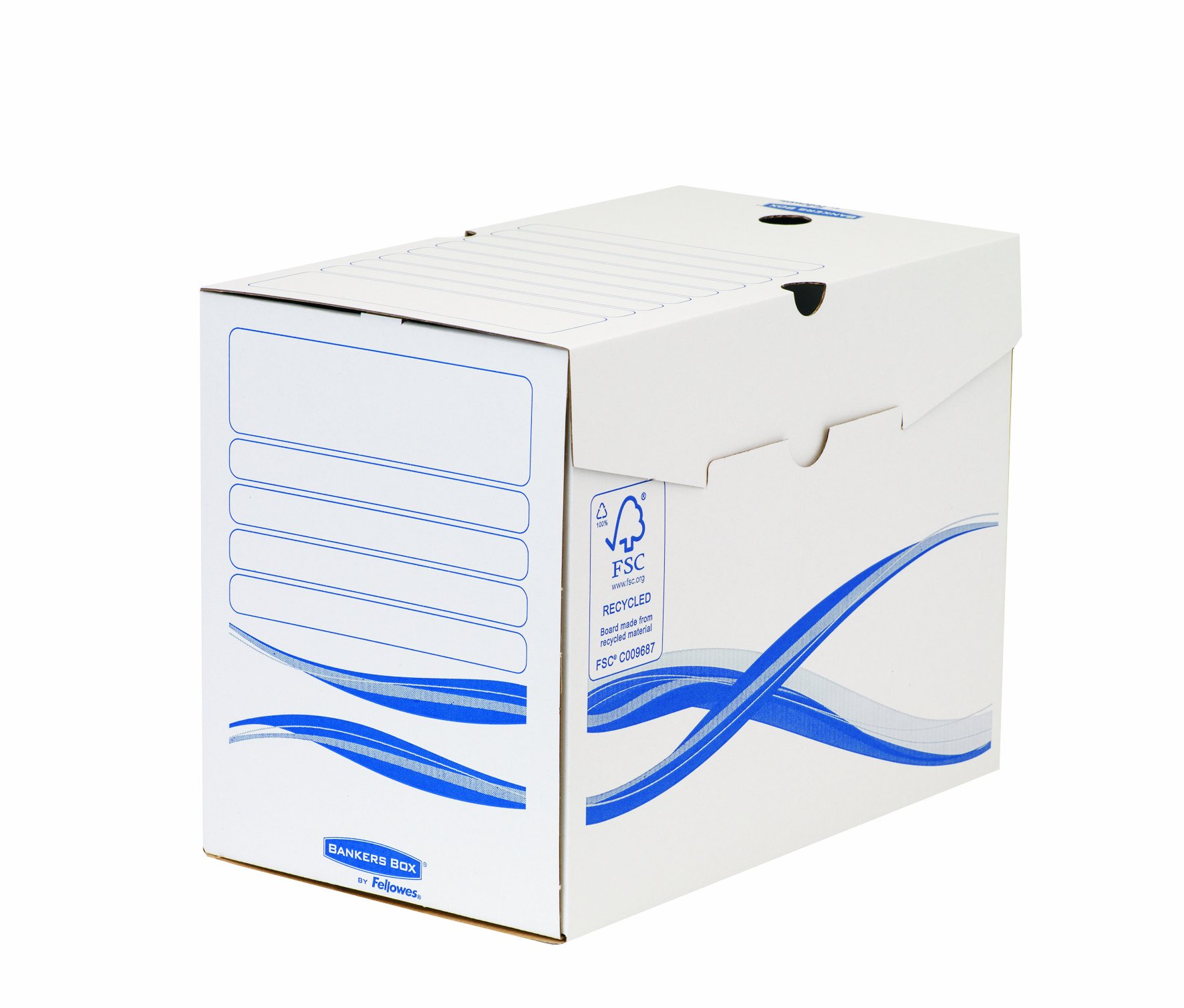 Bankers Box 4460403 Basic Scatola Archivio, 20 cm, A4, Confezione da 10