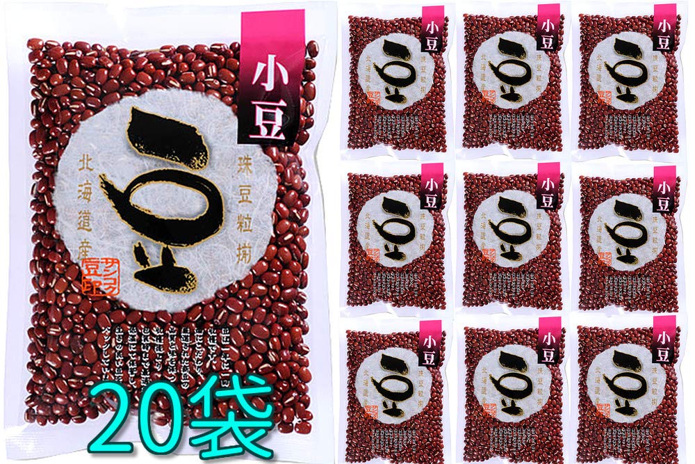Amazon.co.jp: サンコク 豆印 小豆 250g×10袋入×(2ケース) : 食品