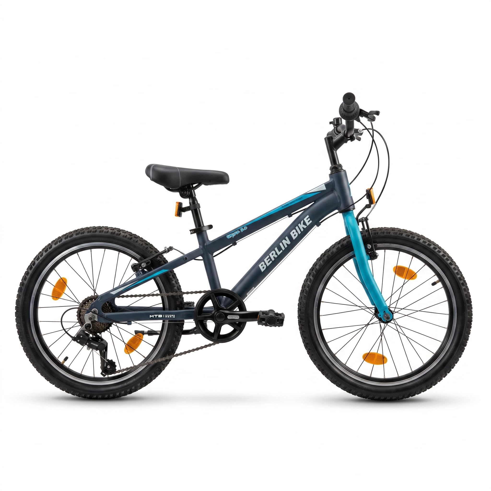 mountainbike berlin Bike Grizz 20 Zoll Aluminium – Kinderfahrrad für Jungen und Mädchen (6–9 Jahre), Blau Sport & Freizeit Eating Well On Two warmth-warm Farbe:Coral Matt