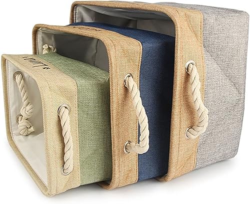 Miniatura 4 de Cesta de juguetes personalizada para perros con nombre, canasta de juguetes personalizada para perros, contenedor de almacenamiento de alimentos