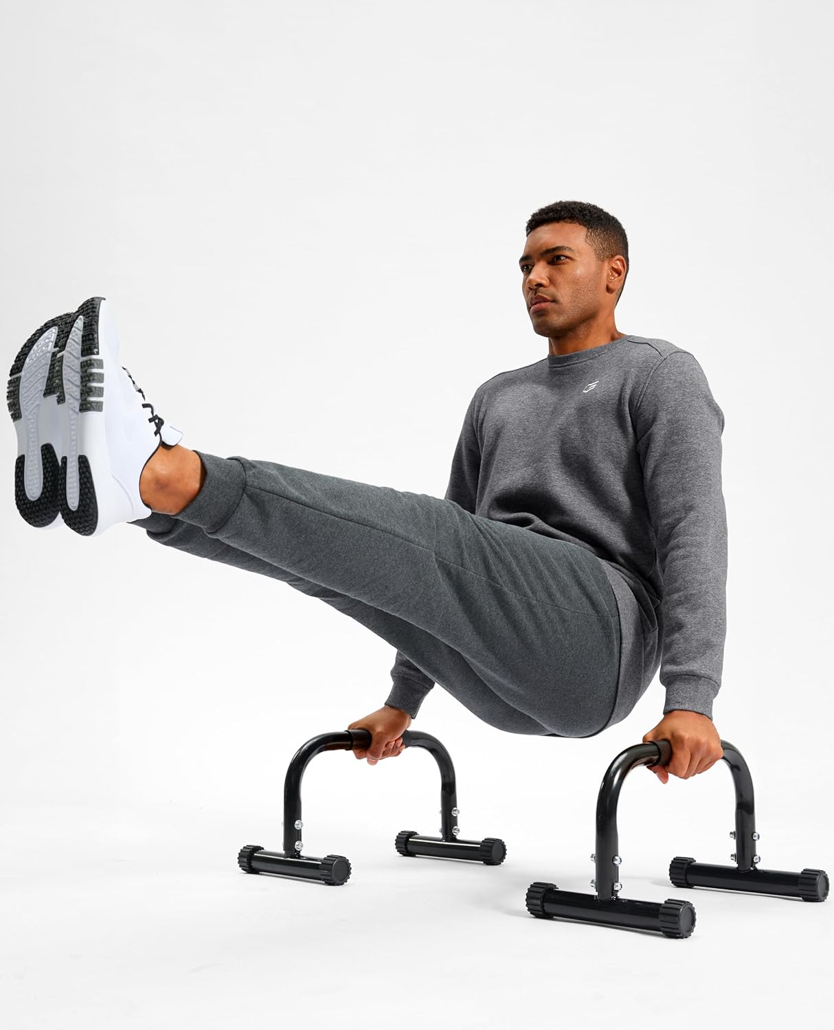 G Gradual Men's Fleece Lined Crewneck Sweatshirt Midweight Regular Fit Athletic Workout Warm Pullover Sweater Shirts - Image 6