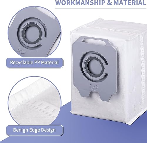 Miniatura 2 de Bolsas de vacío de repuesto para iRobot Roomba i7 i7+Plus (7550) i3+ i6+ (6550) i8+ (8550) s9+ (9550) I & S Series Dust Bag Clean piezas de repuesto