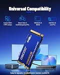 1TB NVMe SSD – M.2 2242 PCIe Gen4x4 Internal Solid State Drive, Up to 5400MB/s Read & 4900MB/s Write, 3D NAND, Compact High-Speed Storage for Ultrabooks, Mini PCs, Embedded Systems