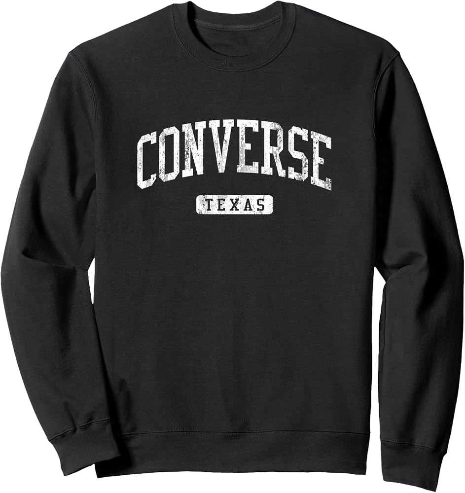 Converse TX J03 Vintage Athletic Sports Design Sweatshirt