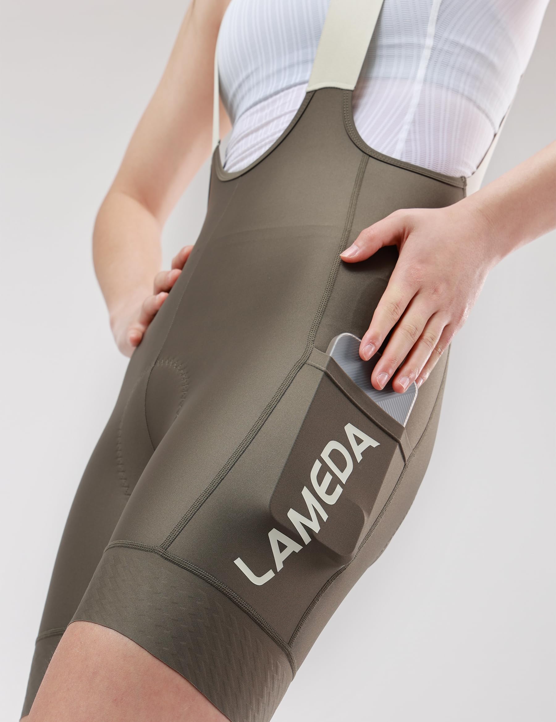 LAMEDA Culote Bicicleta Mujer Mujer Pantalones Corto Ciclismo Verano Ligero Elástico Culote Corto MTB