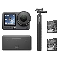 DJI Osmo Action 6 Combo Potenziato, action cam con sensore quadrato da 1/1,1″