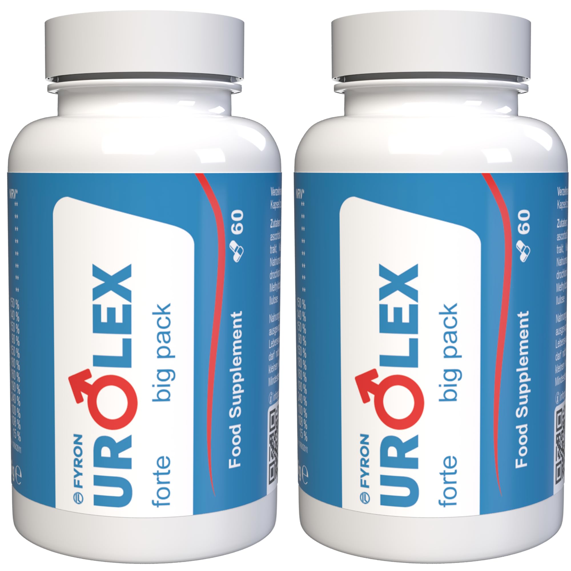 Urolex für Männer - 120 Kapseln - 2er Pack