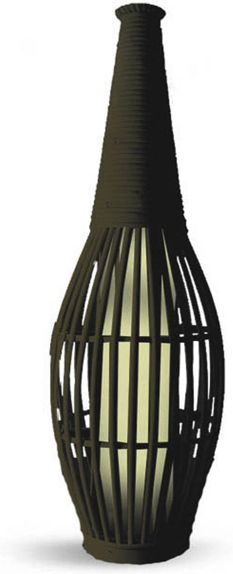 R1203W Solar Vase with White Light, 30-Inch