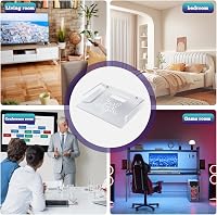 TOATELU Univerzális Fali Tartó Routerekhez - Alumínium Polc TV Box, Set-Top Box, Mini PC Számára - Hűtőnyílásokkal Ellátott Minimál Stílusú  6