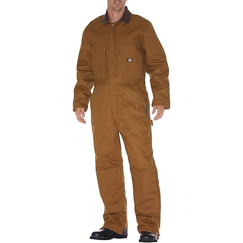 WILLIAMSON DICKIE TV135960 Reg Coveralls, XX-Large, Brown