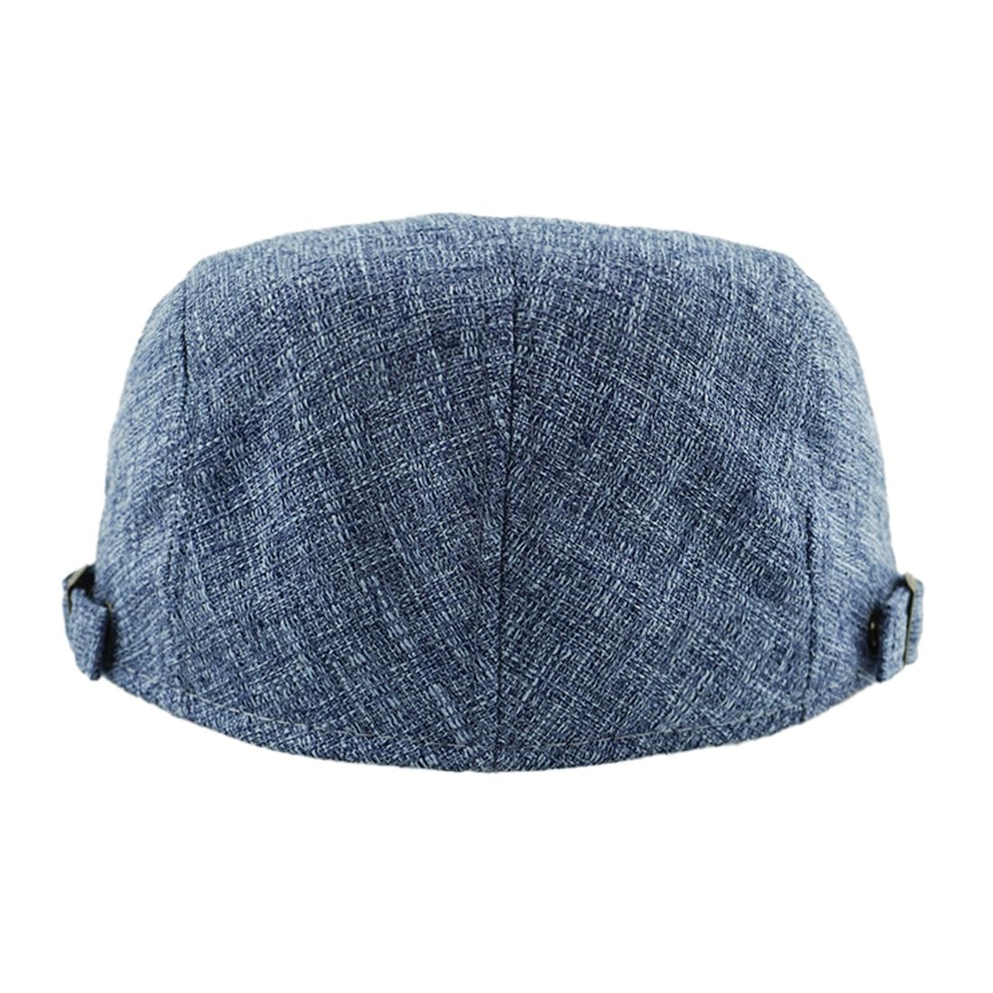 Regulowany Bawełna Czapka Płaskie Baski Coppola Bawełna Basków - Szkocki Kapelusz Płaski Czapka Newsboy Gatsby Irlandzki Kabbie Hat, #B06 - niebieski, 56-60