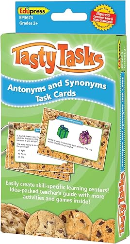 Edupress Material de enseñanza de tarjetas de artes del lenguaje (EP63673)