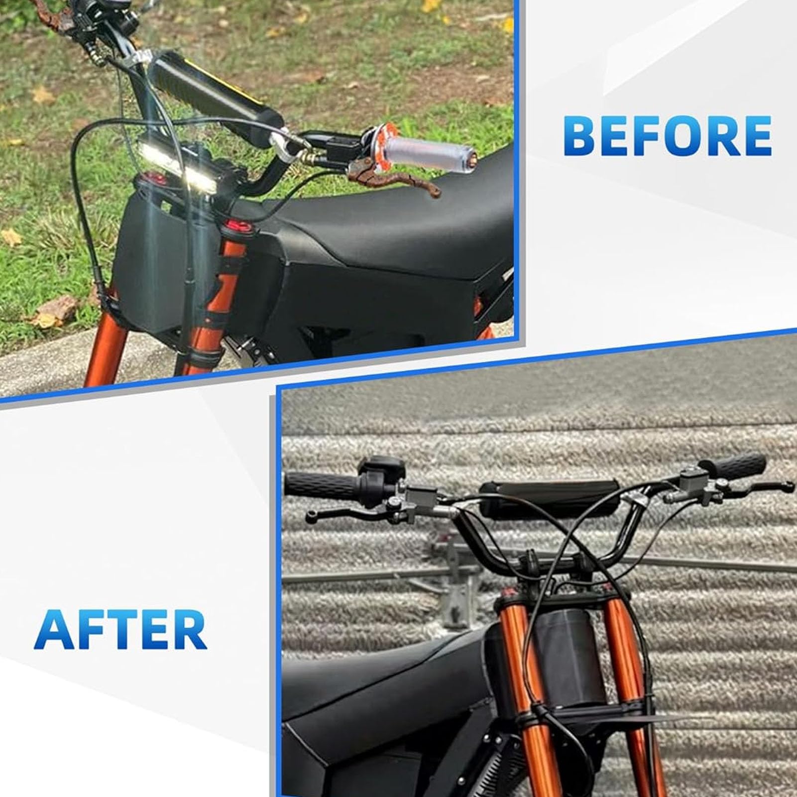 Cocoarm Leva Frizione Freno Elettrica per Bici da Cross, Leva Maniglia Freno Regolabile in Lega di Alluminio, Finitura Anodizzata, Funzionamento Regolare, Frenata Efficiente, Sostituzione Diretta