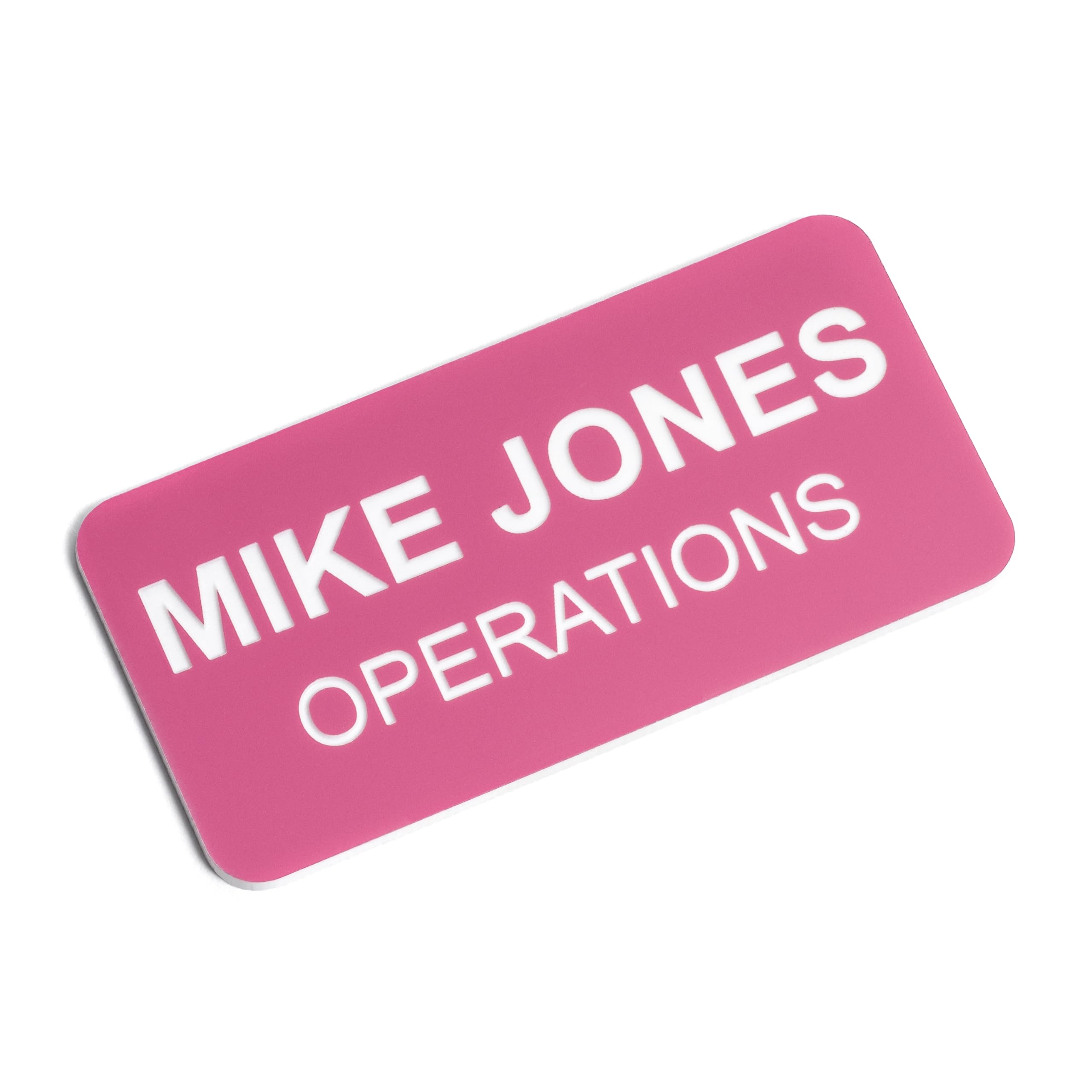 Providence Engraving Custom Engraved Name Tags, Personalized Name Tag