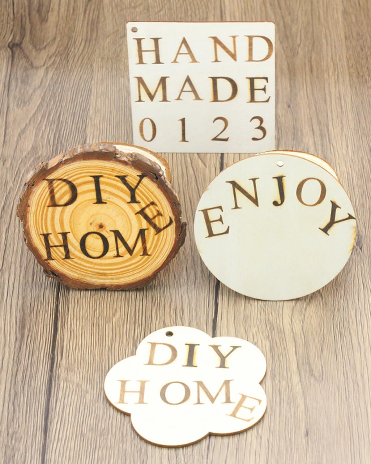 Arokimi 1/2" Wood Burning Letter Kit, 36 Pcs Alphabet and Number Branding Iron for Wood Leather Hats BBQ Bread, with an 80W Electric Branding Iron