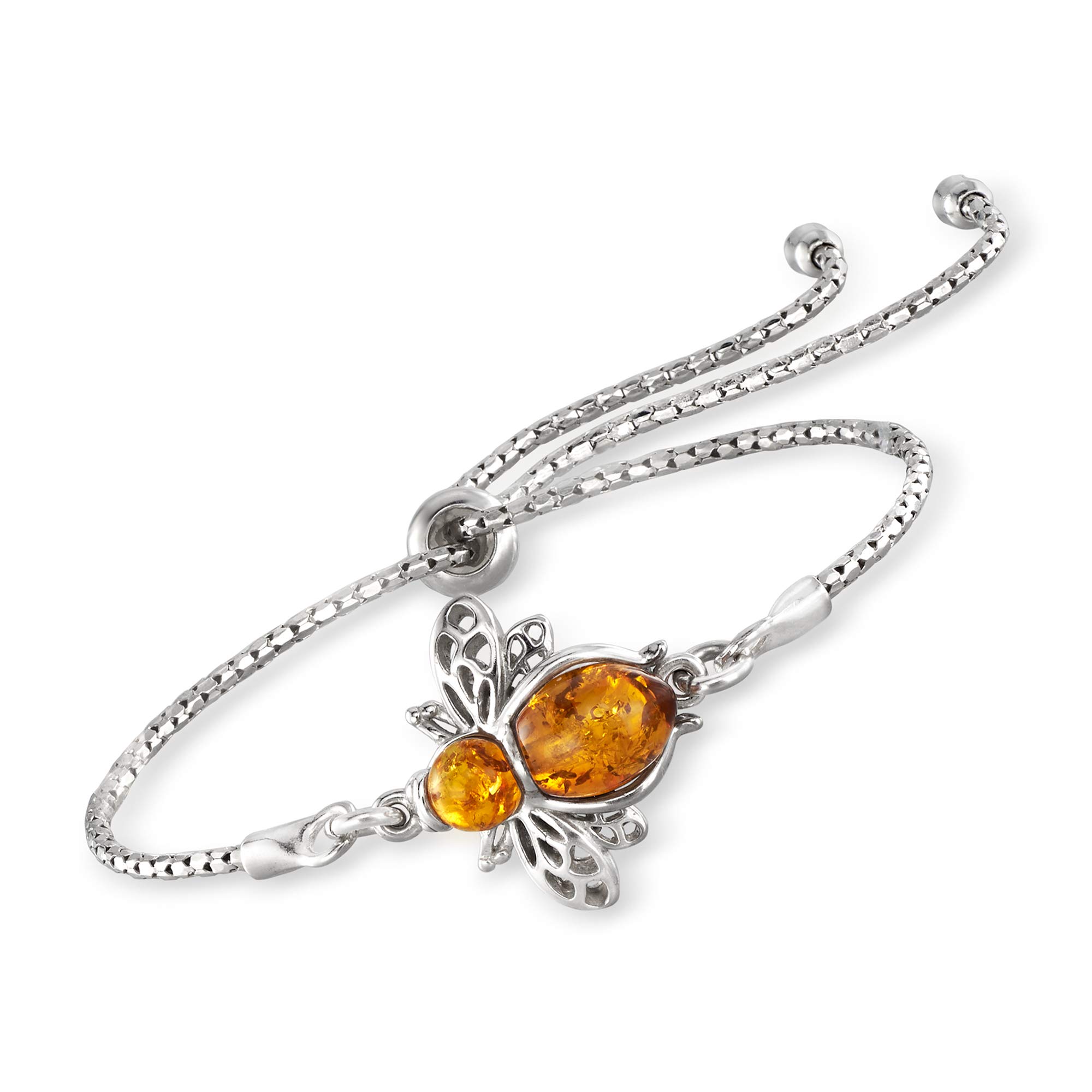 Ross-SimonsGemstone Bumblebee Bolo Bracelet in Sterling Silver