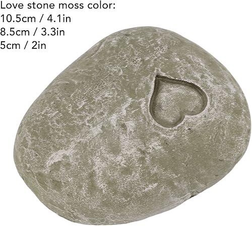 Miniatura 3 de TOPINCN Piedra conmemorativa para mascotas, monumento al aire libre, simulación de guijarros, personalidad para animales sepulcrales, piedras
