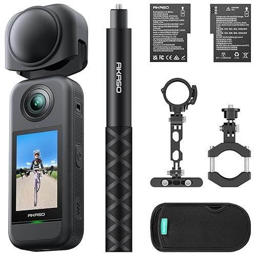 AKASO 360 Weatherproof 360° Action Camera - 5.7K 360 Video