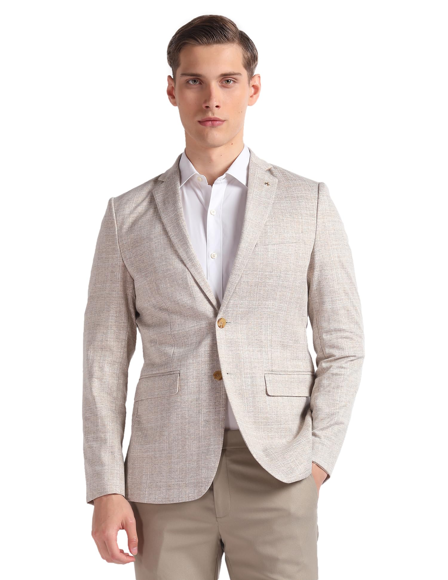 arrow Men's Single Breasted Slim Blazer-picture-27