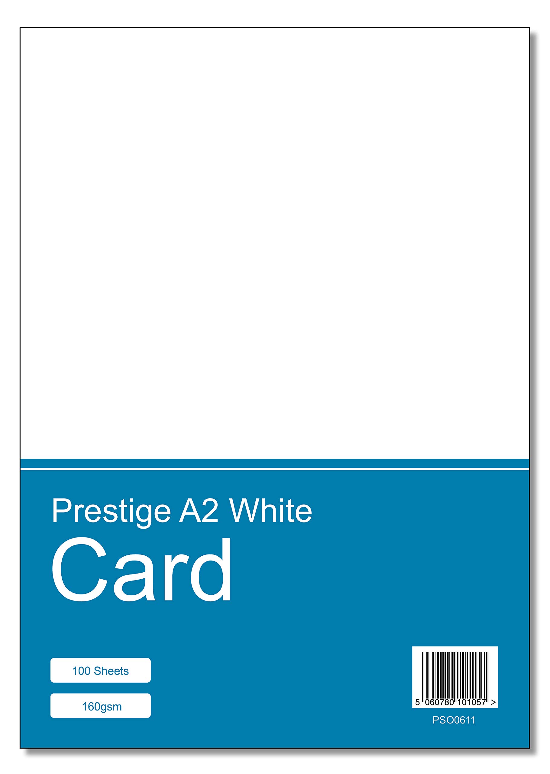 Prestige A2 White Craft Card (594mm x 420mm) - 160gsm - 100 Sheets