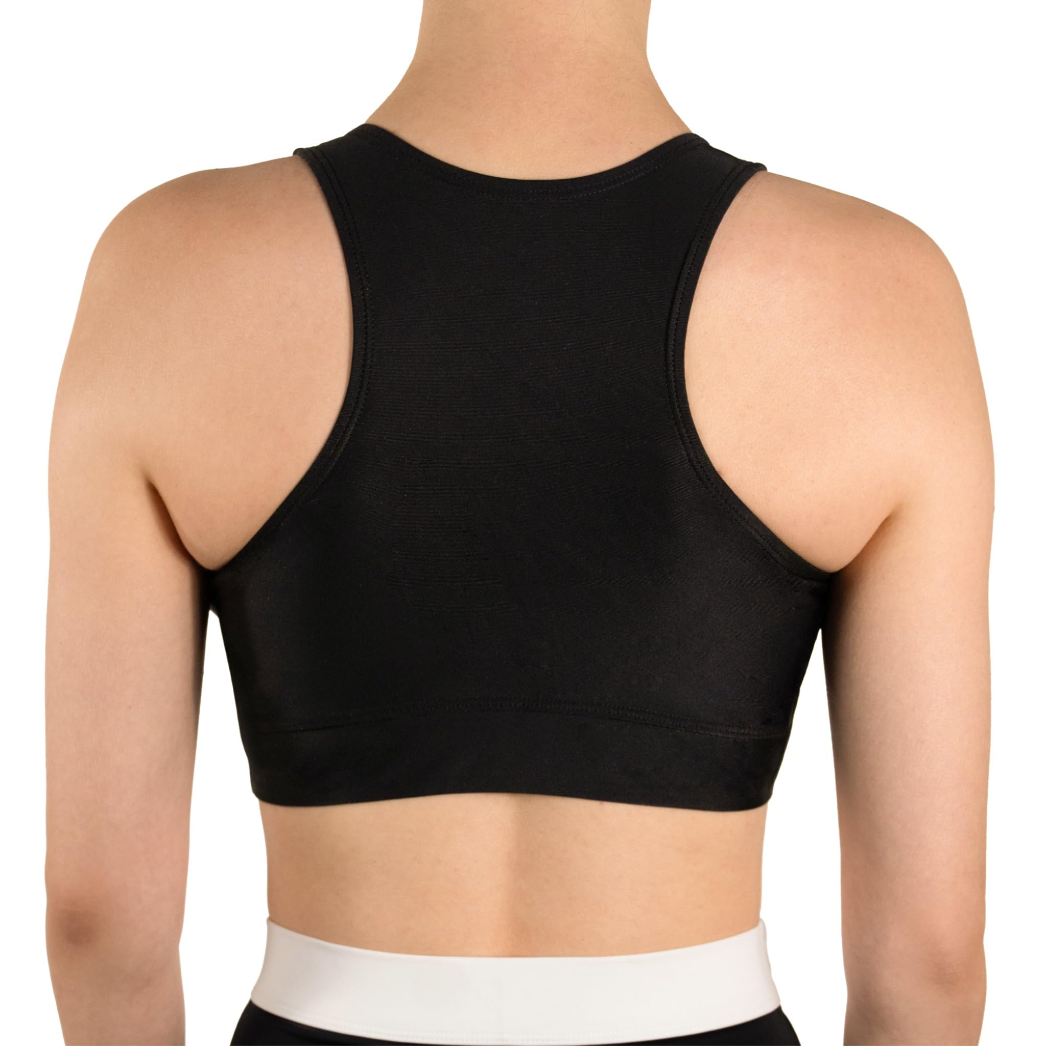 MYLILY Hauts de Maillots Femme Noir | Brassière Maillot de Bain Femme | Haut de Sport Bain | Bikini Bralette