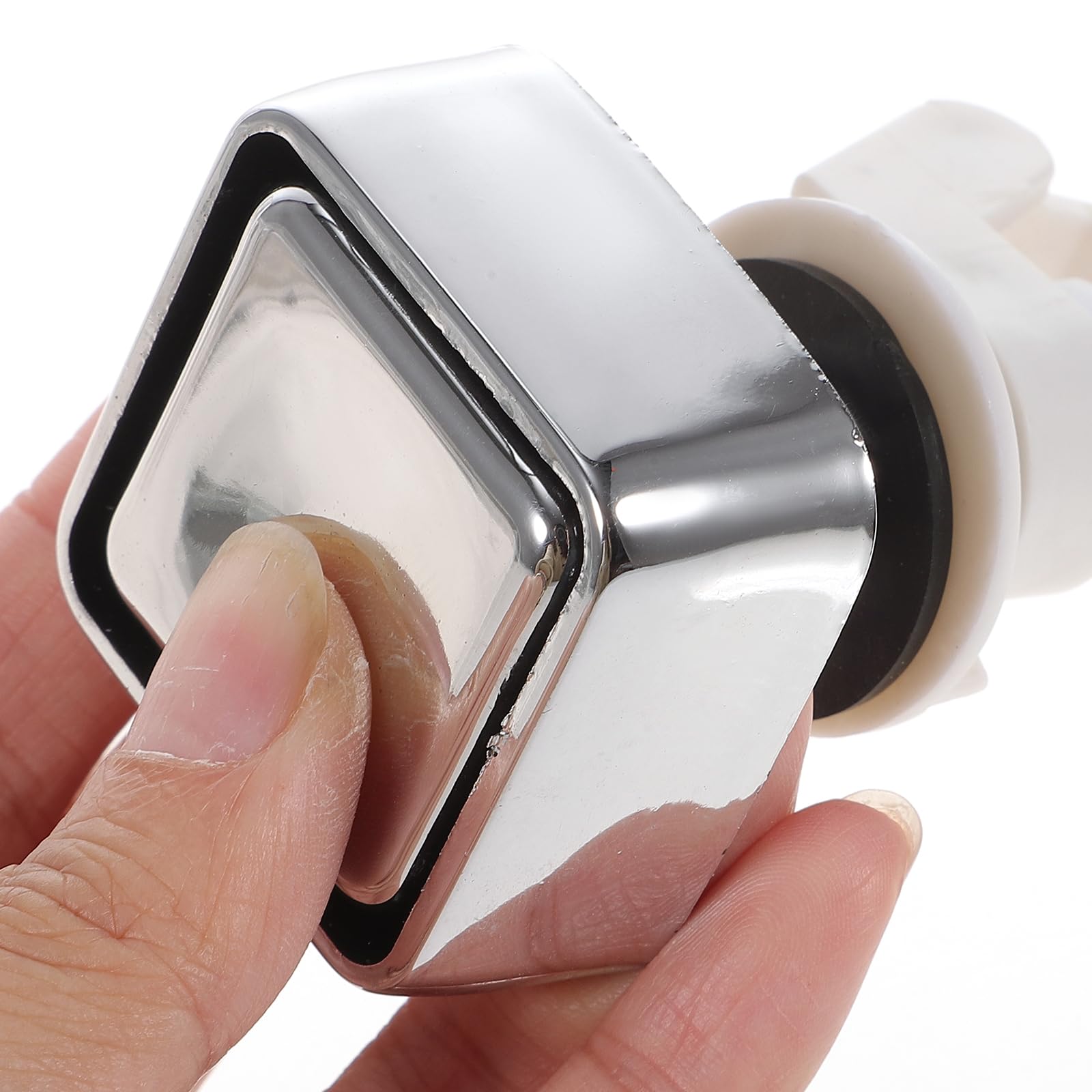 FOYTOKI Dual Flush Toilet Button - Rustproof Replacement Push Button For Standard 38mm Lid Holes