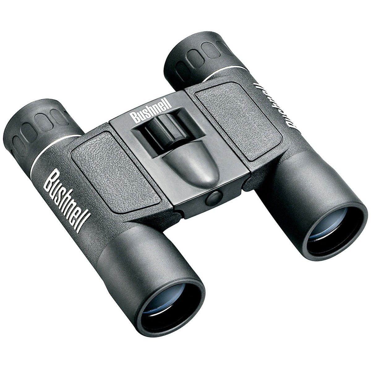 Bushnell Powerview 10x25 Compact Binoculars, High-Power Folding Roof Prism, Lightweight & Portable, Non-Slip Grip, Black - Ideal for Sports, Wildlife, and Outdoor Adventures