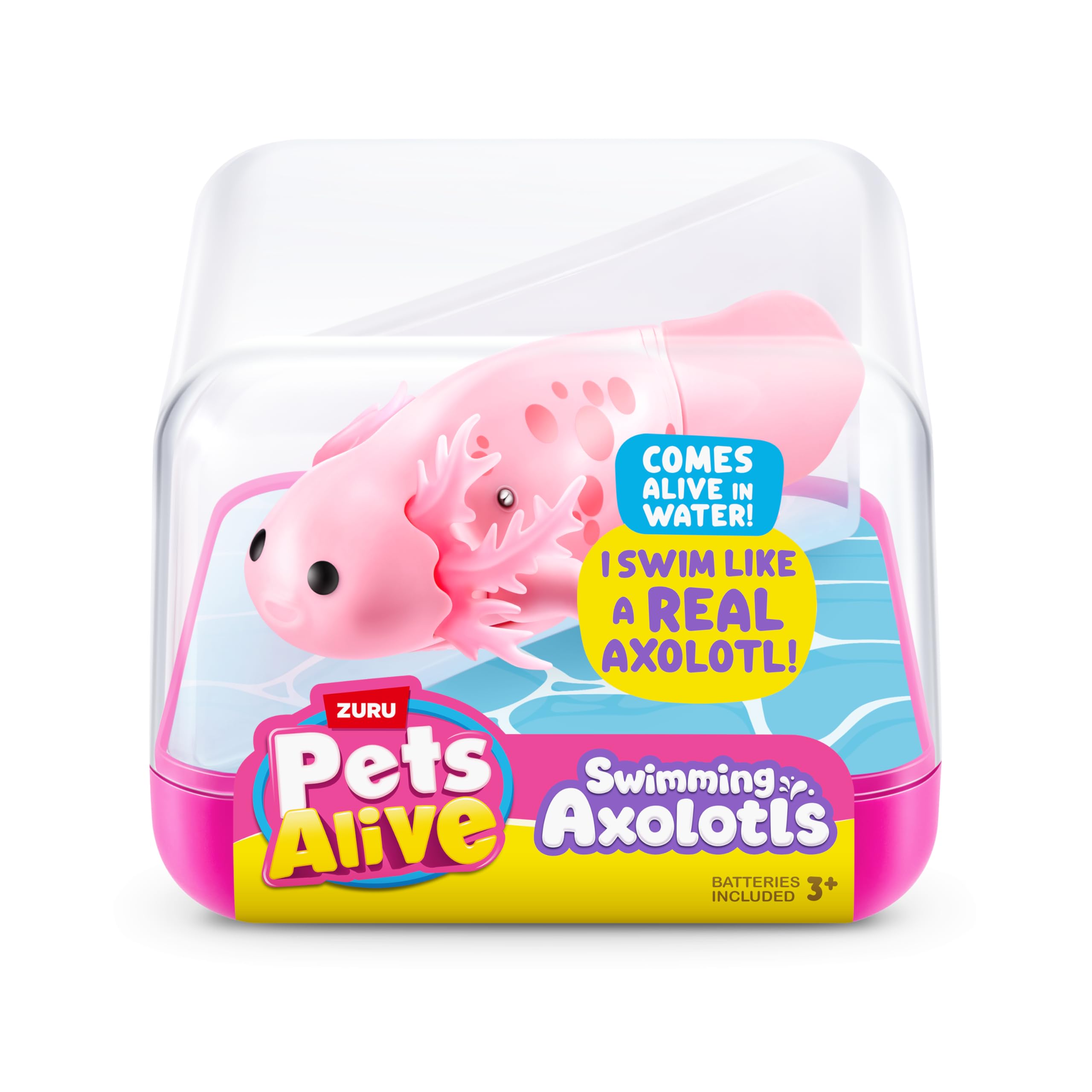 Pets Alive Zuru Swimming Axolotl Series -1 Random Color