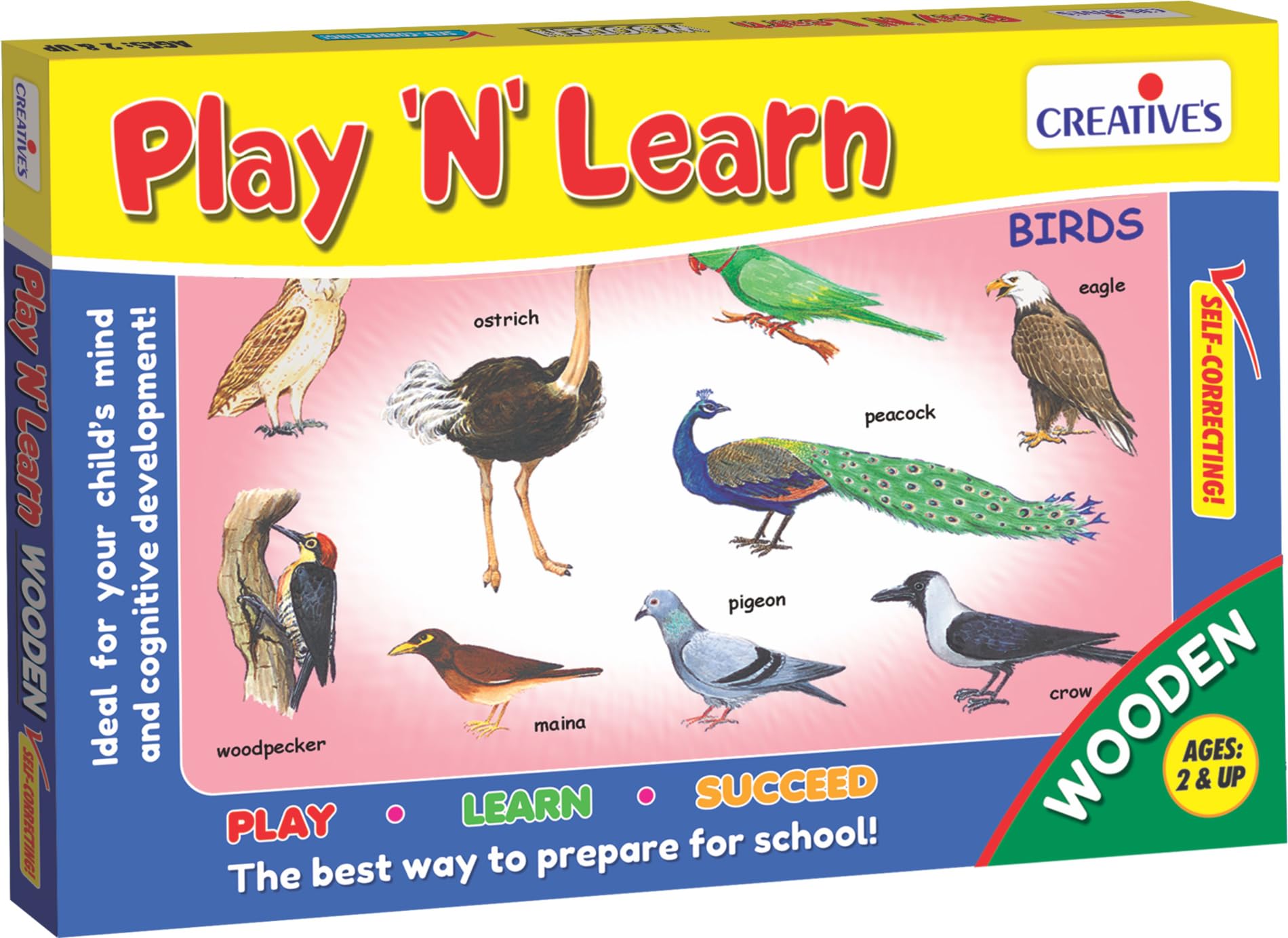See full amazon price history chart for Creatives Play N Learn - Birds | Early Learning Puzzle | Birds Educational Wooden Puzzle Game | Wood Puzzle | Wooden Toy for Kids 2 & Up Creatives Play N Learn - Birds | Early Learning Puzzle | Birds Educational Wooden Puzzle Game | Wood Puzzle | Wooden Toy for Kids 2 & Up (B01BXW1MP0) Amazon Price History, Amazon Price Tracker